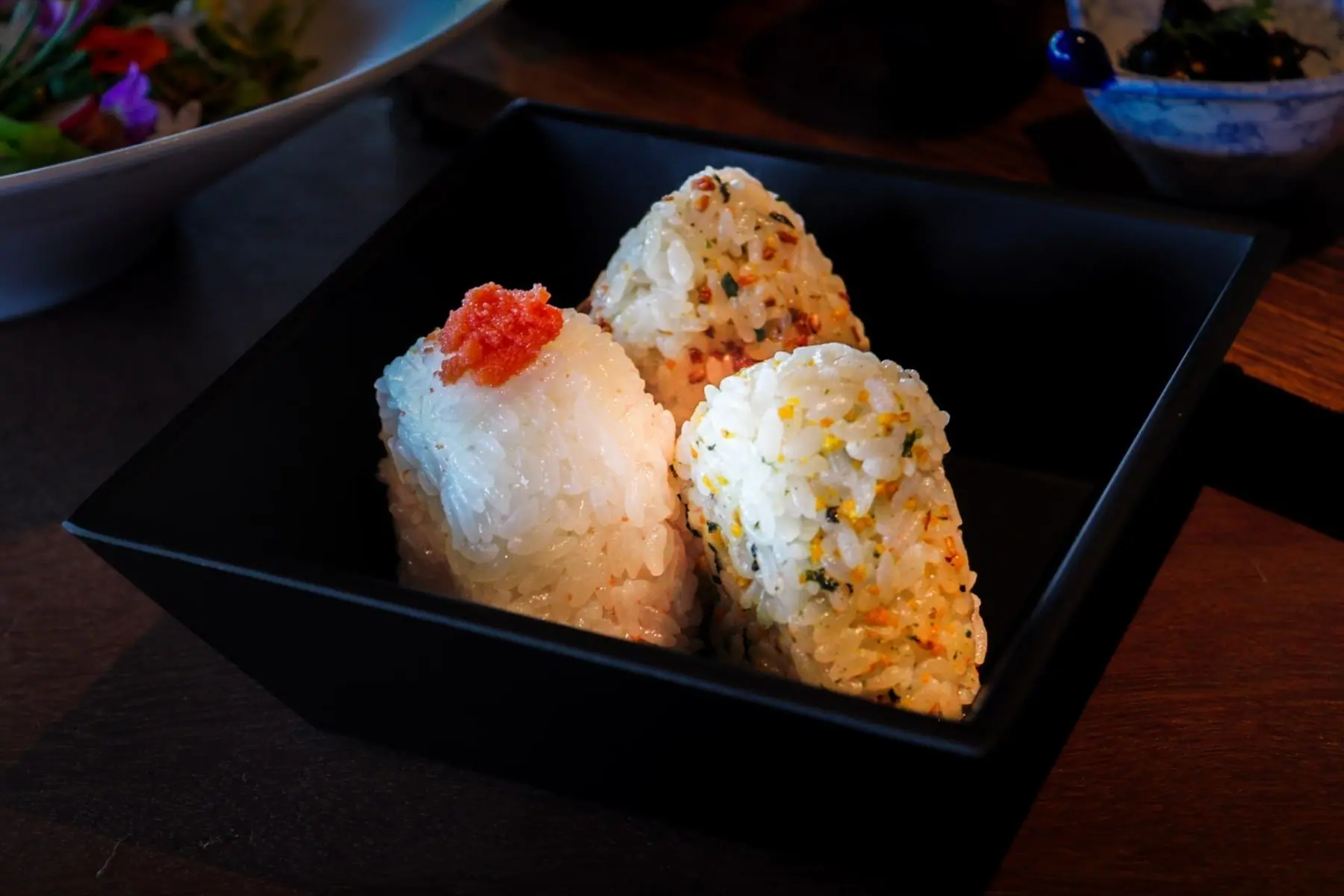 レストラン「潮風」の朝食の食卓